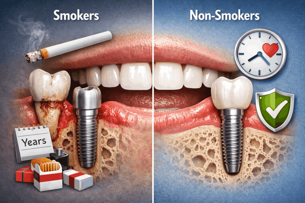 success rates smokers vs non -smokers